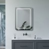 Arizona Rectangle Front-Lit LED Bathroom Mirrors (Rotatable)