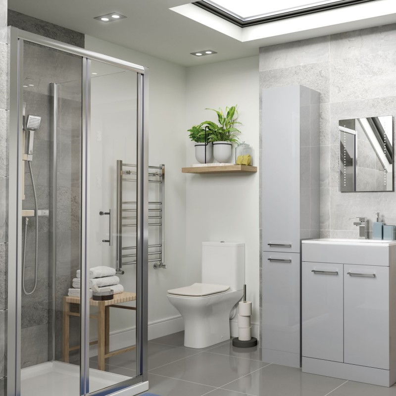 Elin Framed Bi-fold Shower Doors