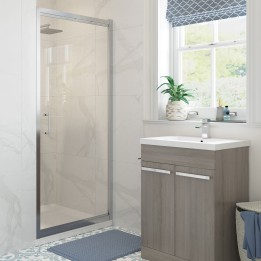 Elin Framed Pivot Shower Doors 700mm to 900mm (w) - 4 Sizes