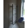 600mm (w) x 800mm (h) Polished Straight "Stainless Steel" Towel Rail