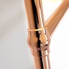 500mm (w) x 1548mm (h) "Harley XL" Copper Traditional Towel Rail (Single Heat)