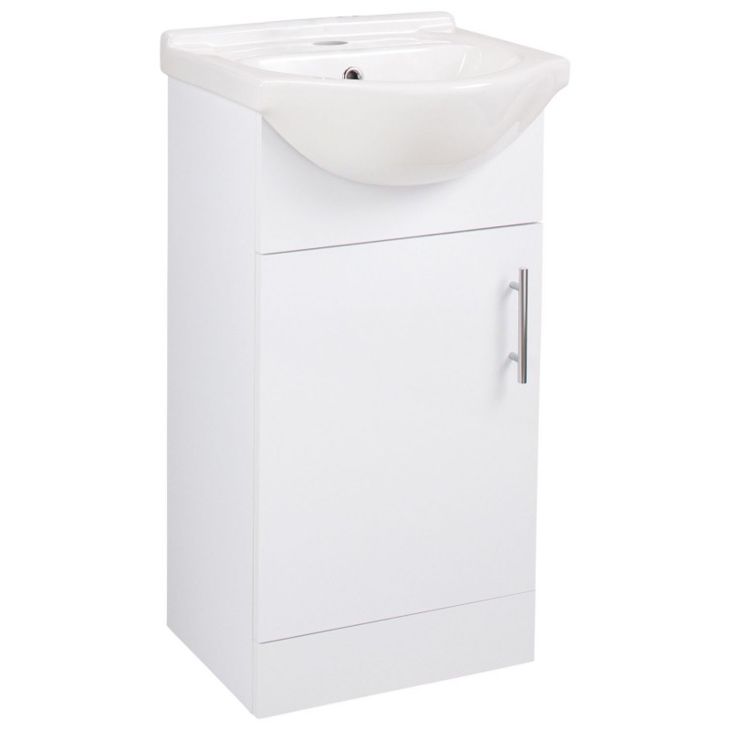 Kanazawa 650mm Freestanding Basin Unit & Mirror Pack