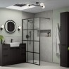 Kagoshima 1542mm (W) x 900mm (H) x 421mm (D) Basin WC & 1 Door Unit Pack - Matt Graphite Grey