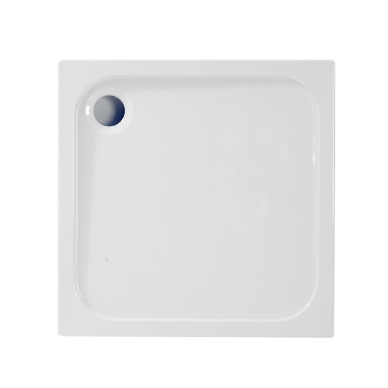 Low Profile 45mm (H) Square Shower Trays With Included Waste