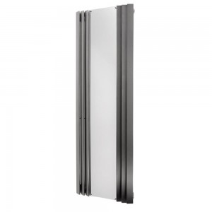 Aeon "Panacea" Designer Brushed Stainless Steel Mirror Radiator (Optional Towel Bar)