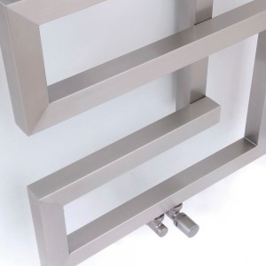 Aeon "Maze" Designer Brushed Stainless Steel Towel Rail / Radiators (2 Sizes)