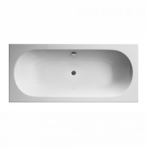 Otley Round Double Ended Rectangular Bath 1700mm (L) x 700mm (W) - Eternalite Acrylic