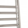 350mm (w) x 430mm (h) Polished Straight "Stainless Steel" Towel Rail