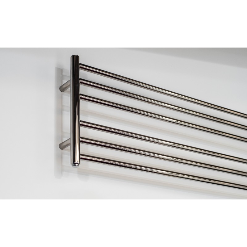 1200mm (w) x 400mm (h) Polished Straight "Stainless Steel" Towel Rail