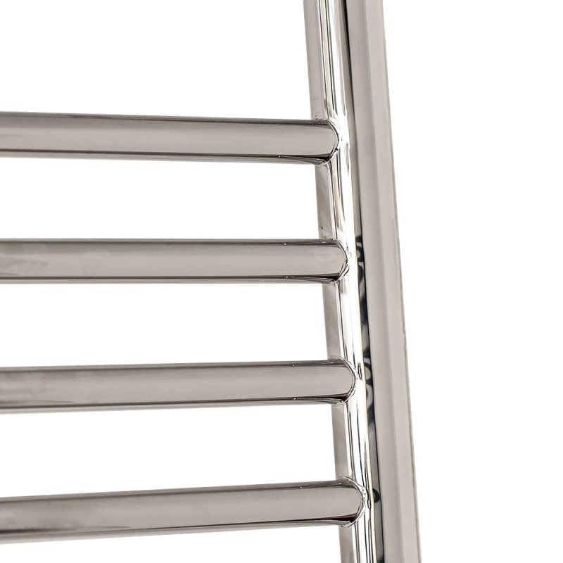 600mm (w) x 1600mm (h) Electric "Polished Stainless Steel" Towel Rail (Single Heat or Thermostatic Option)