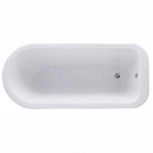 Barnsbury Freestanding Traditional Bath - 1700mm (L) x 750mm (W) x 650mm (D)