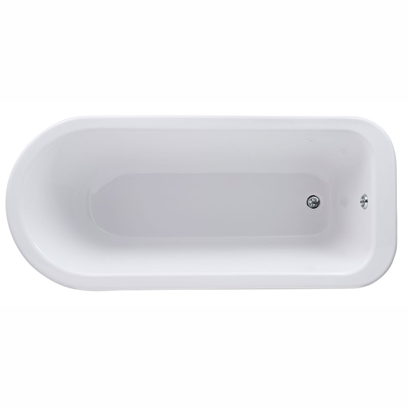 Barnsbury Freestanding Traditional Bath - 1700mm (L) x 750mm (W) x 650mm (D) - Corbel Leg Set - Insitu