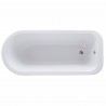 Barnsbury Freestanding Traditional Bath - 1700mm (L) x 750mm (W) x 650mm (D) - Corbel Leg Set - Insitu