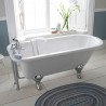 Barnsbury Freestanding Traditional Bath - 1700mm (L) x 750mm (W) x 650mm (D) - Corbel Leg Set - Insitu