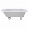 Barnsbury Freestanding Traditional Bath - 1700mm (L) x 750mm (W) x 650mm (D) - Deacon Leg Set