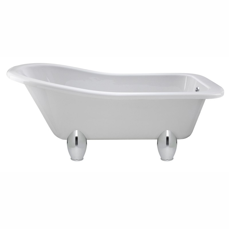 Brockley Freestanding Traditional Bath - 1500mm (L) x 730mm (W) x 770mm (D) - Deacon Leg Set
