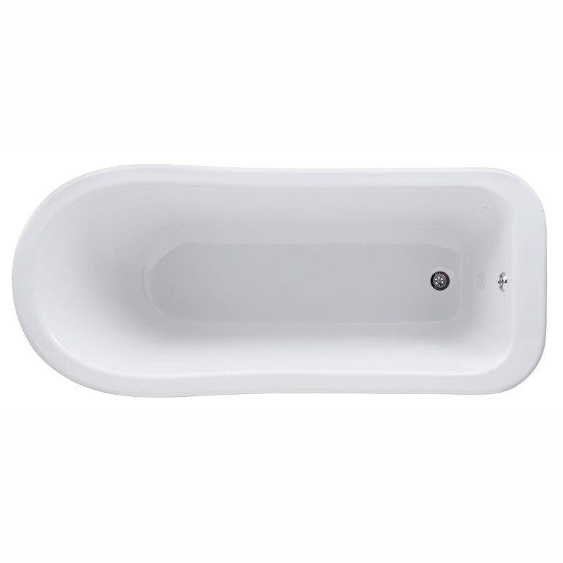 Brockley Freestanding Traditional Bath - 1700mm (L) x 730mm (W) x 770mm (D) - Corbel Leg Set - Insitu
