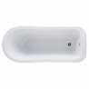 Brockley Freestanding Traditional Bath - 1700mm (L) x 730mm (W) x 770mm (D) - Corbel Leg Set - Insitu