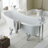 Brockley Freestanding Traditional Bath - 1700mm (L) x 730mm (W) x 770mm (D) - Corbel Leg Set - Insitu
