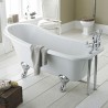 Brockley Freestanding Traditional Bath - 1700mm (L) x 730mm (W) x 770mm (D) - Deacon Leg Set - Insitu