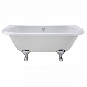 Brockley Freestanding Traditional Bath - 1700mm (L) x 745mm (W) x 650mm (D) - Corbel Leg Set