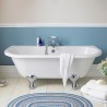 Brockley Freestanding Traditional Bath - 1700mm (L) x 745mm (W) x 650mm (D) - Corbel Leg Set - Insitu