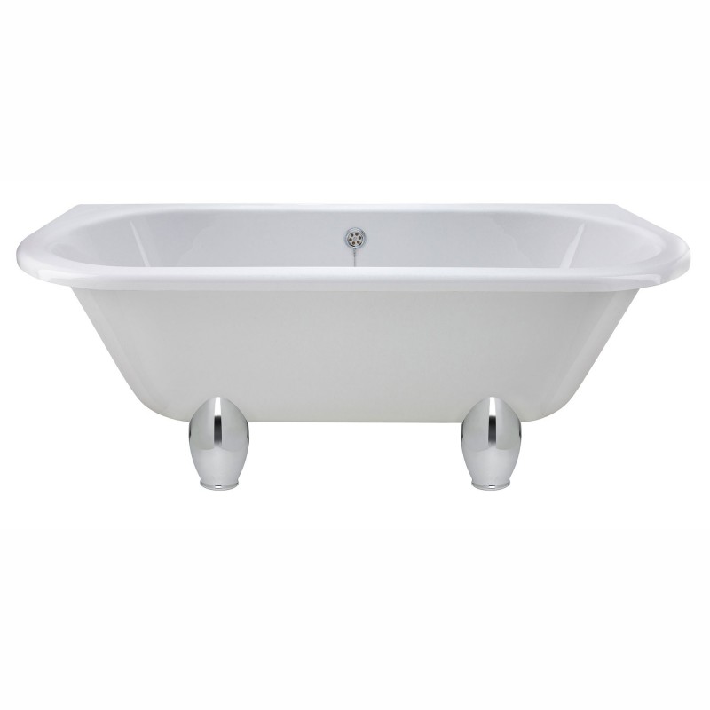 Brockley Freestanding Traditional Bath - 1700mm (L) x 745mm (W) x 650mm (D) - Deacon Leg Set