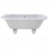 Brockley Freestanding Traditional Bath - 1700mm (L) x 745mm (W) x 650mm (D) - Deacon Leg Set