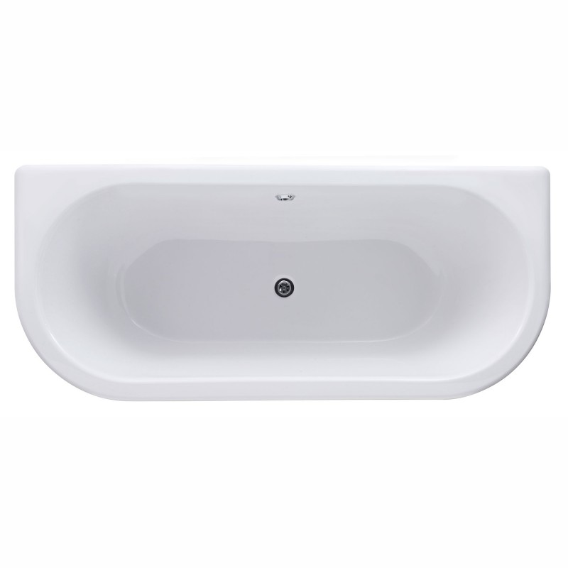 Brockley Freestanding Traditional Bath - 1700mm (L) x 745mm (W) x 650mm (D) - Deacon Leg Set - Insitu