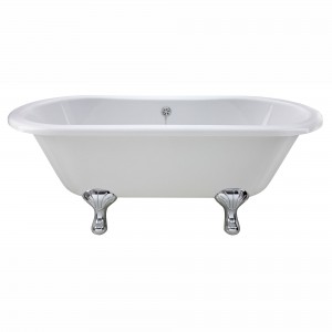Kingsbury Freestanding Traditional Bath - 1500mm (L) x 745mm (W) x 650mm (D) - Corbel Leg Set