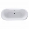 Kingsbury Freestanding Traditional Bath - 1500mm (L) x 745mm (W) x 650mm (D) - Deacon Leg Set - Insitu
