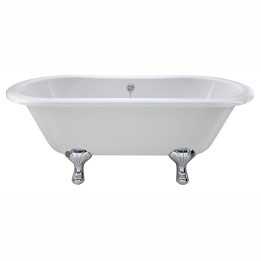 Kingsbury Freestanding Traditional Bath - 1700mm (L) x 745mm (W) x 650mm (D) - Corbel Leg Set