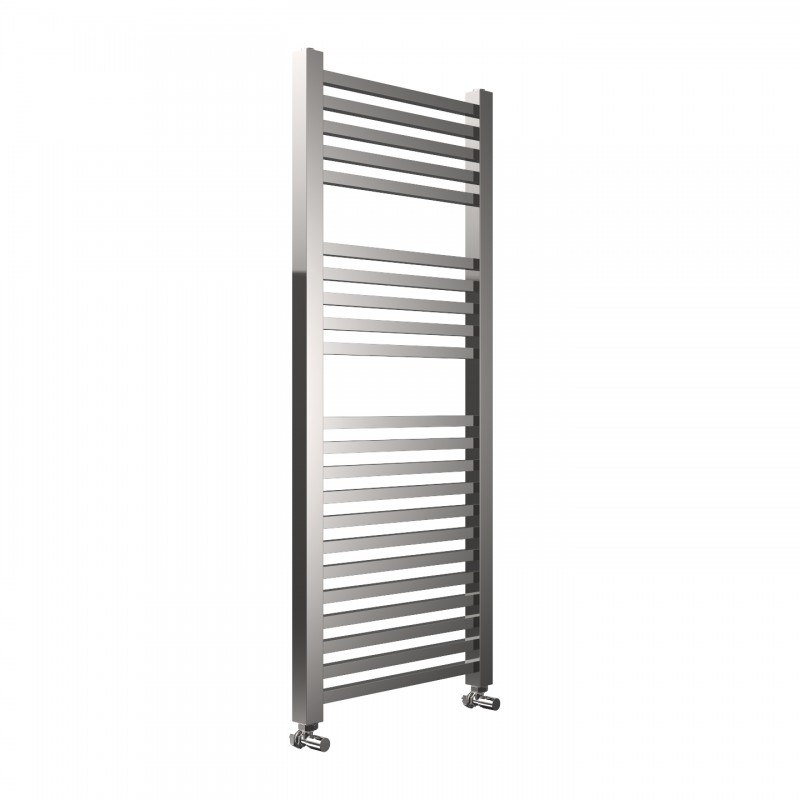 500mm (w) x 1200mm (h) "Atlas" Chrome Designer Towel Rail