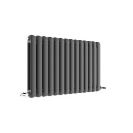 853mm (w) x 600mm (h) Elias Anthracite Horizontal Radiator