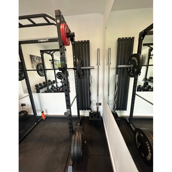 360mm (w) x 1850mm (h) Corwen Black Vertical Radiator