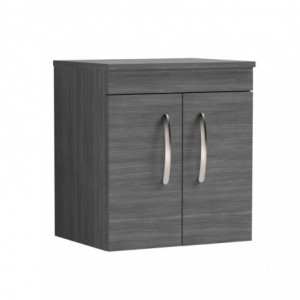 500mm Wall Hung Cabinet With Worktop