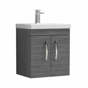 500mm Wall Hung Cabinet With Basin 1