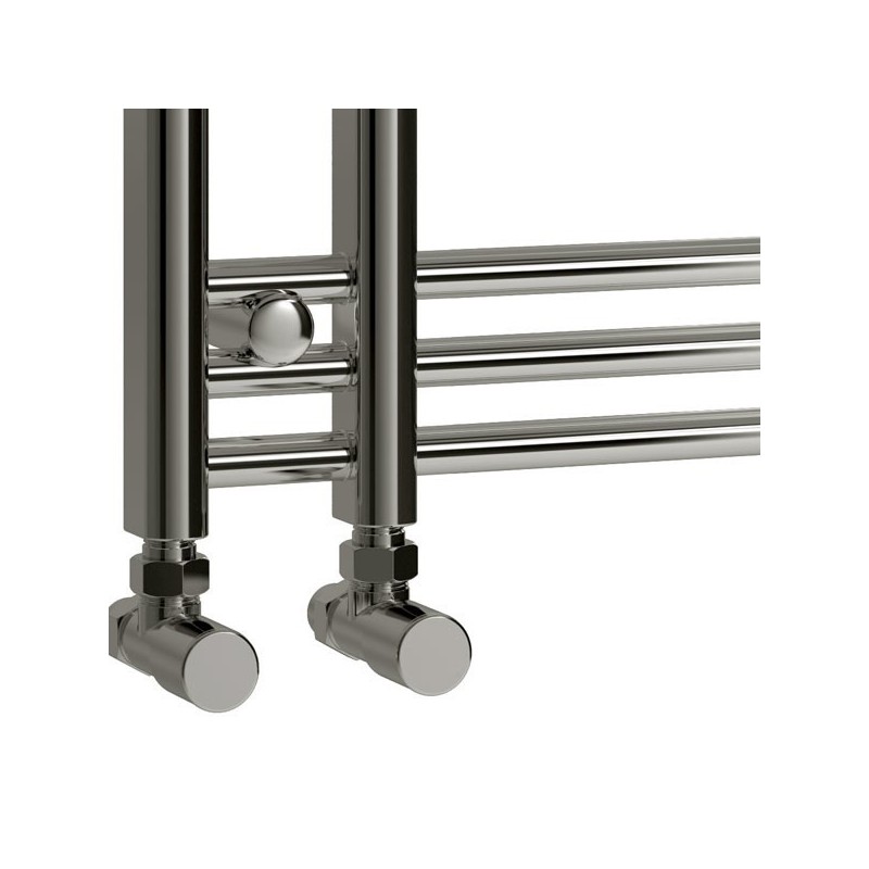 500mm (w) x 1200mm (h) Beaumaris Chrome Designer Towel Rail