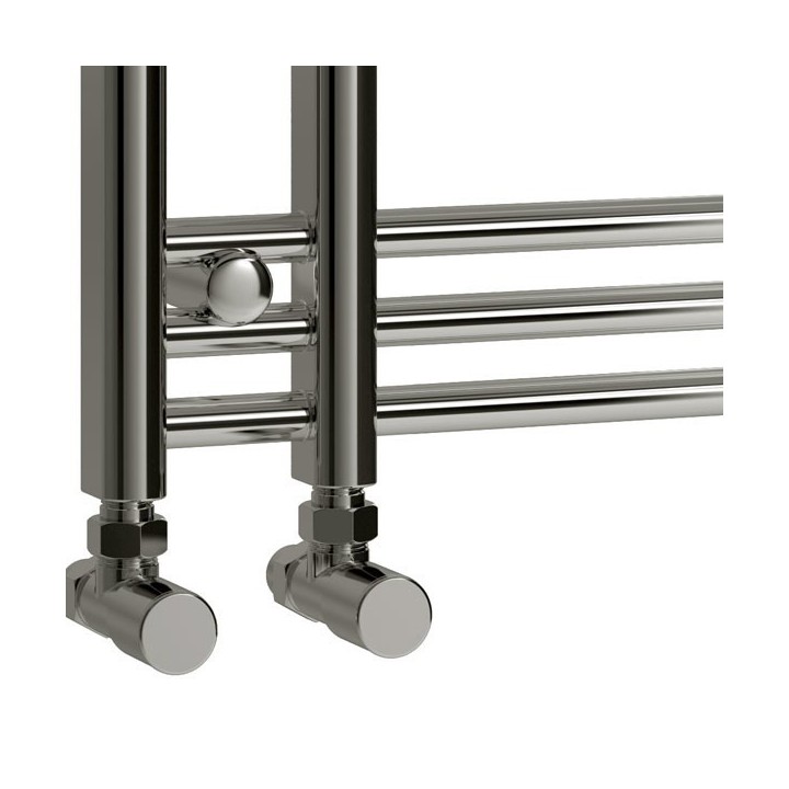 500mm (w) x 1200mm (h) Beaumaris Chrome Designer Towel Rail