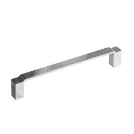 Art Deco Chrome Handle 160mm Centres - Chrome
