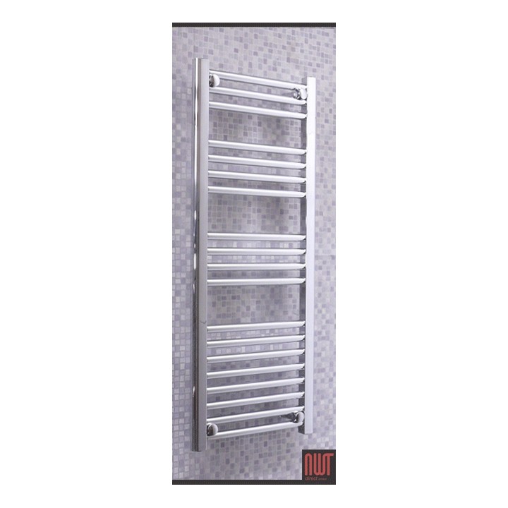 400mm  x 1000mm Straight Chrome Towel Rail