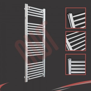 400mm  x 1200mm Straight Chrome Towel Rail