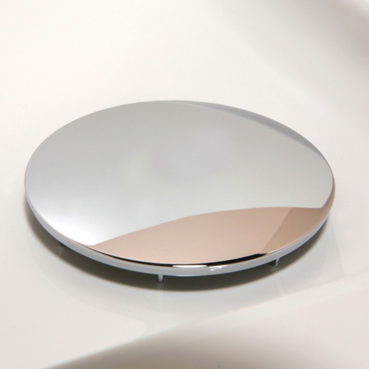 90mm Fast Flow Chrome Shower Waste