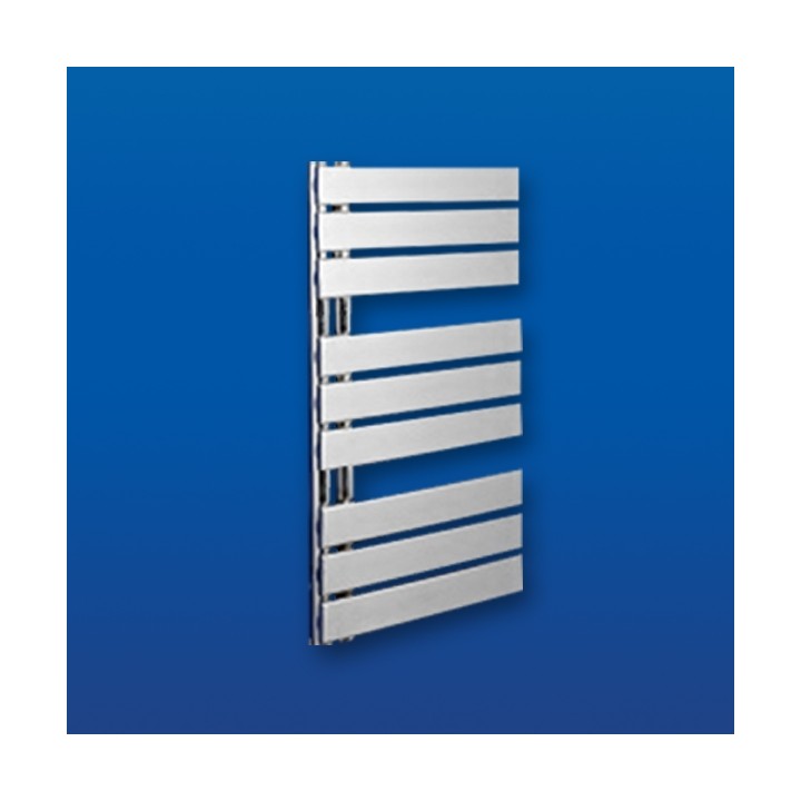 500mm (w) x 800mm (h) Apollo Electric Chrome Designer Towel Rail (Single Heat or Thermostatic Option)