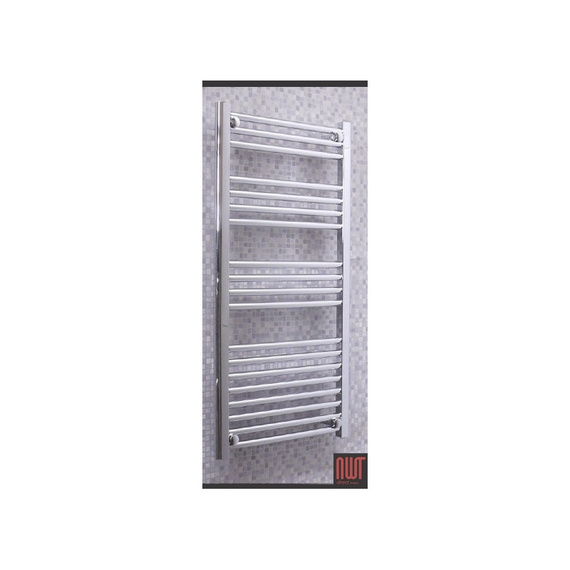 500mm  x 1000mm Straight Chrome Towel Rail