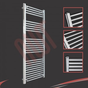 500mm  x 1400mm Straight Chrome Towel Rail