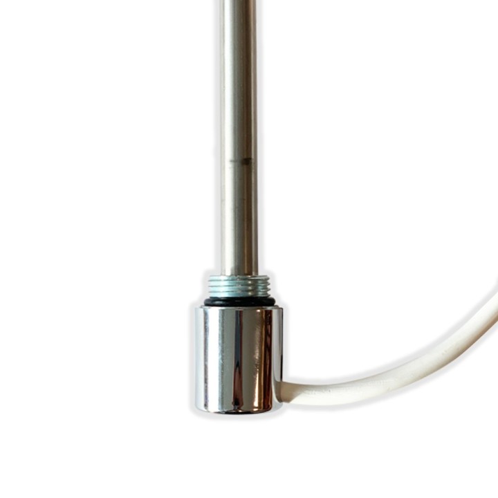 Corwen Chrome Flat Panel Electrical Vertical Radiators