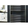 350mm (w) x 1200mm (h) Electric Stainless Steel Towel Rail (Single Heat or Thermostatic Option)