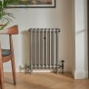 The "Sterling" 2 Column 750mm (H) Traditional Victorian Cast Iron Radiator (3 To 30 Sections Wide) - Choose Your Finish