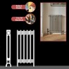 The "Sterling" 2 Column 650mm (H) Traditional Victorian Cast Iron Radiator (3 To 30 Sections Wide) - Choose Your Finish